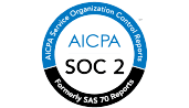 Logo certificado de calidad AICPA SOC2