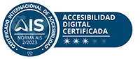 Certificado internacional de accesibilidad (WCAG). Norma AIS 2/2023