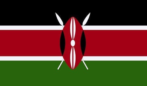 Bandera de Kenia